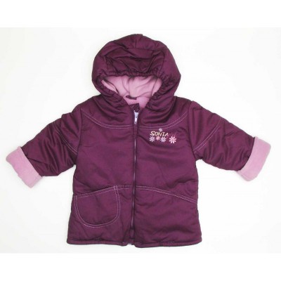 7410 Куртка для малюків "Зая", колір - фіолетовий