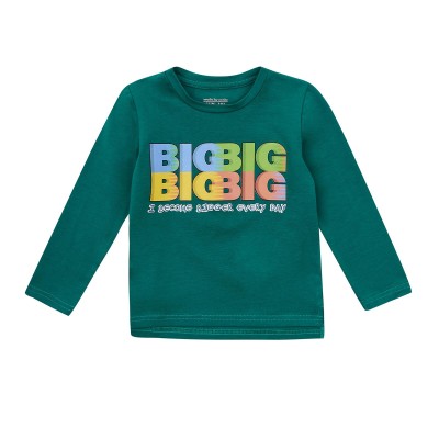 6216 Лонгслів "BIG", колір - пляшковий